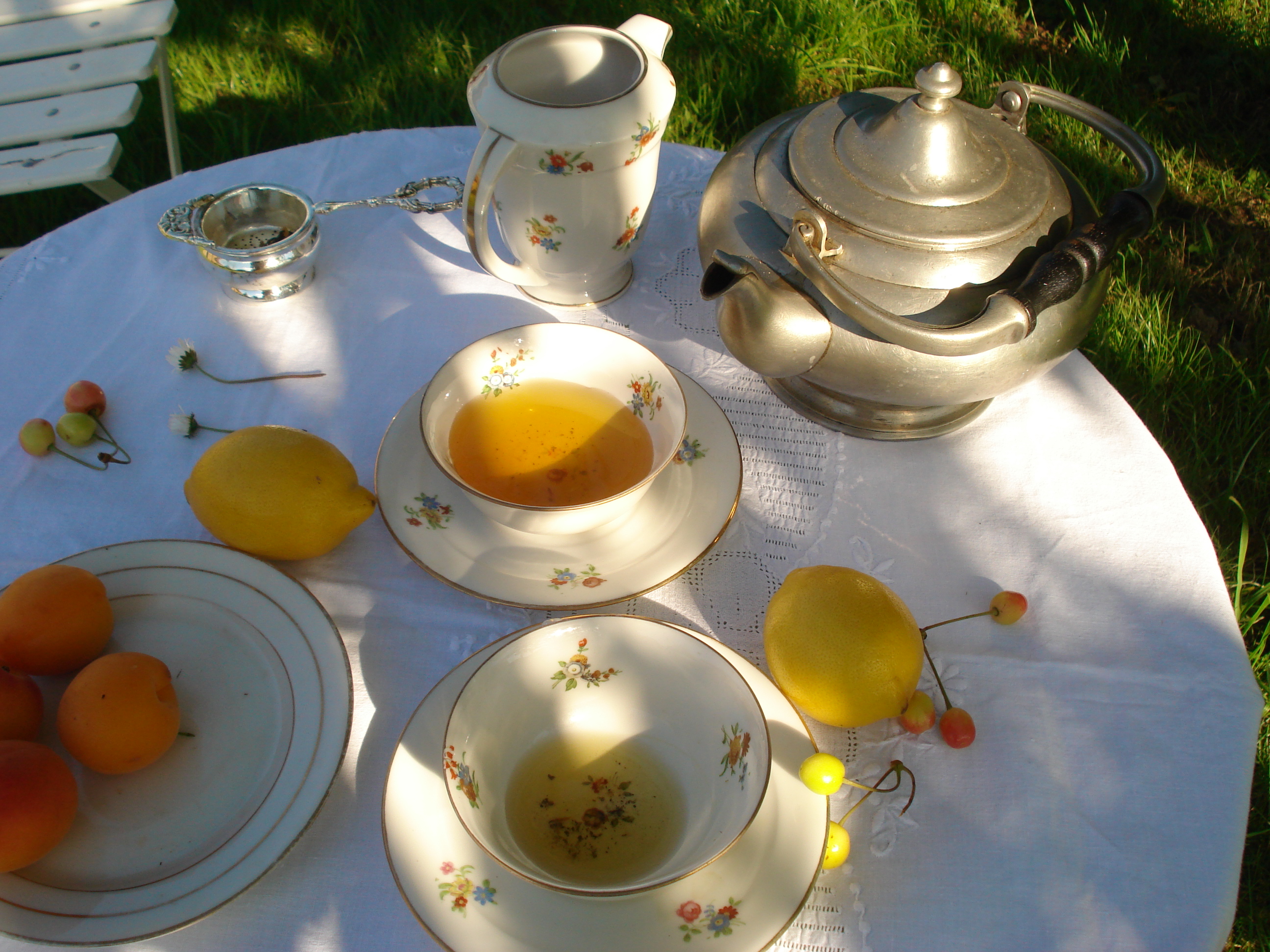 Etain du manoir théière