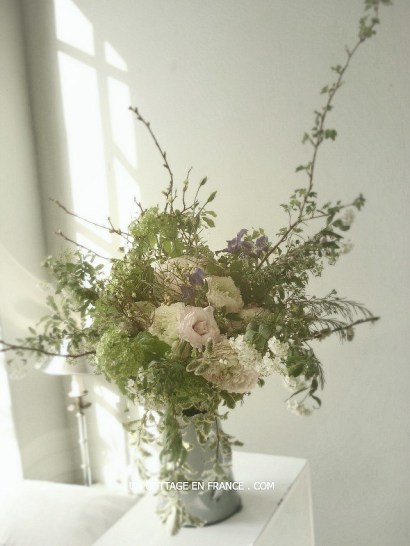 Bouquet printemps shabby chic, blog shabby chic c1