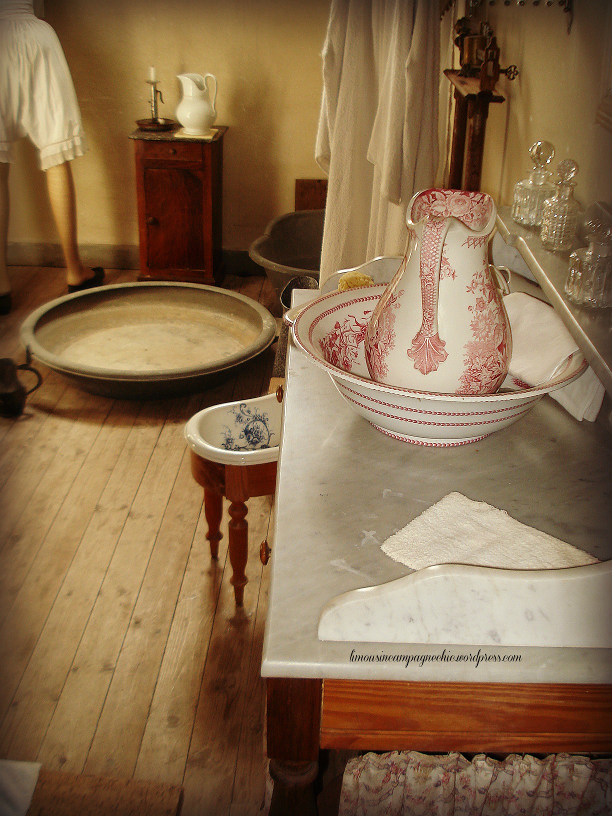 hateau du Fraisse salle de bain