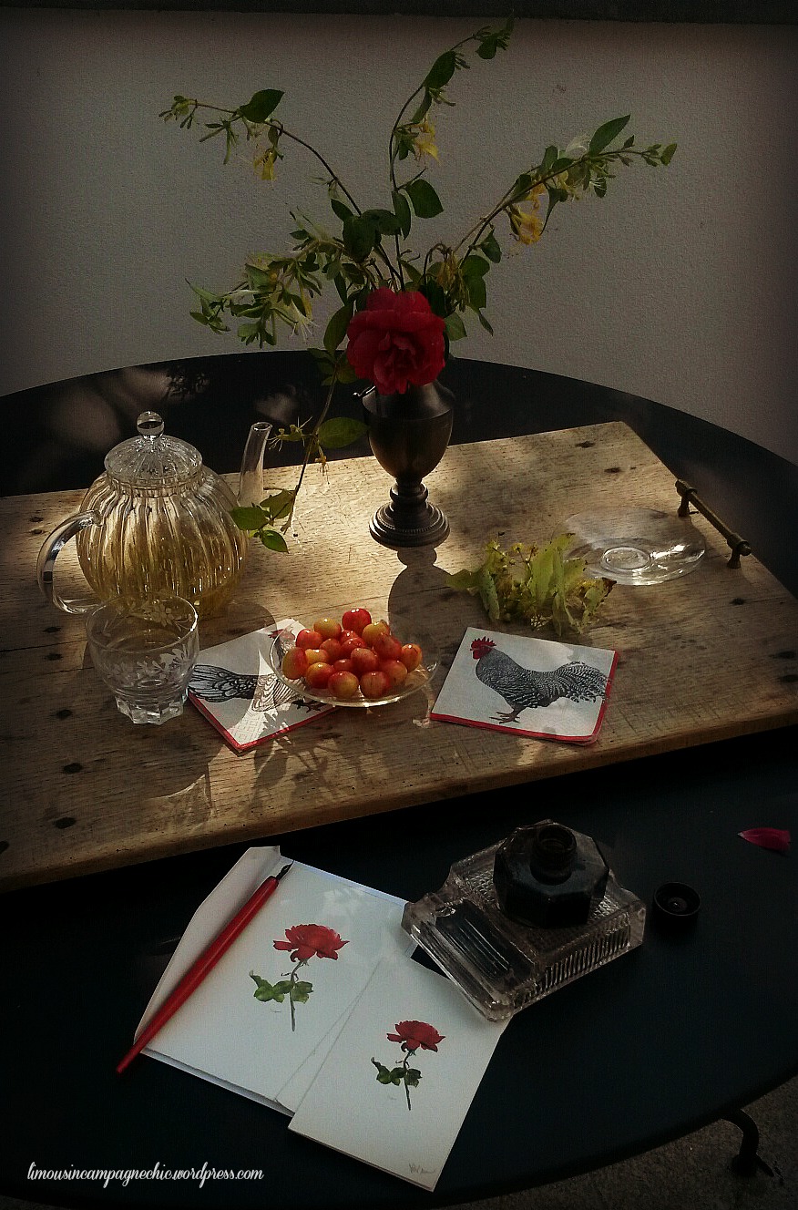 Partage d'un moment heureux - Sharing a happy moment