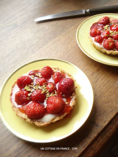 The French strawberry pies