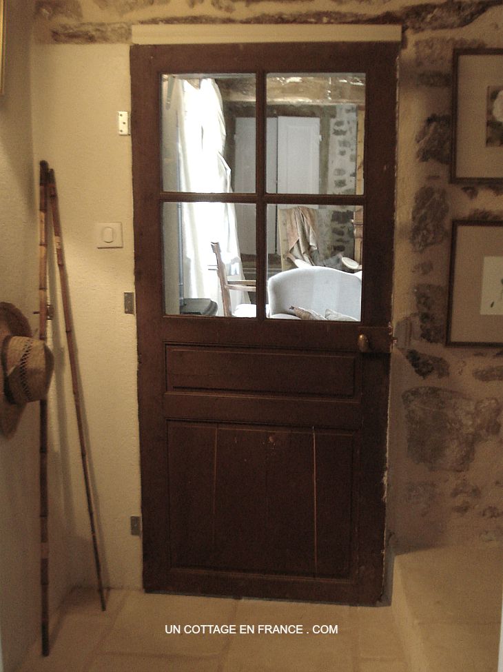 The French country cottage door in Limousin