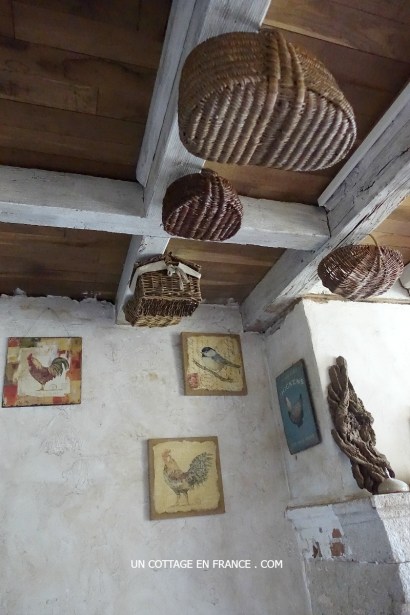 french vintage rustic interior brocante