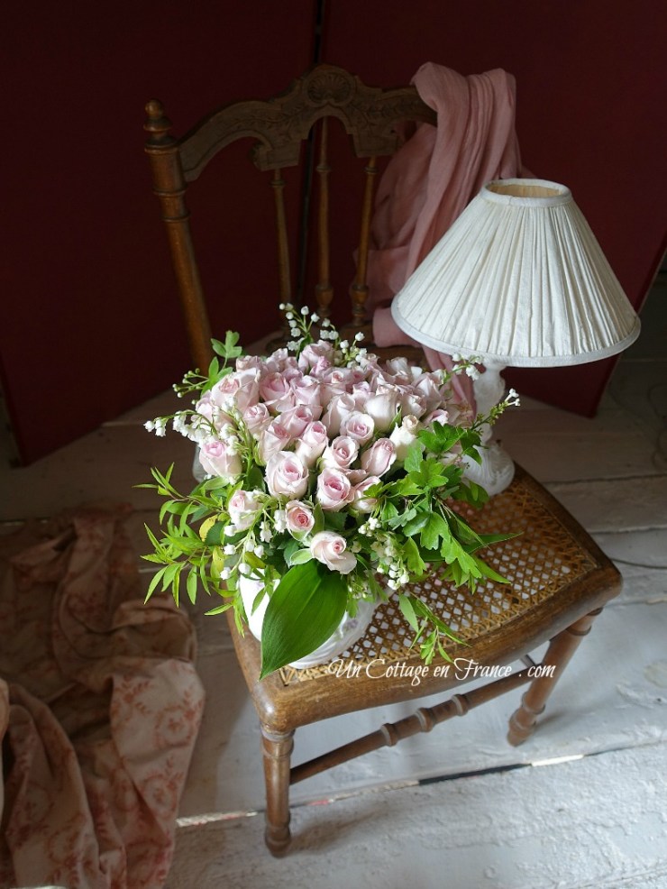 Bouquet du 1er mai : roses et muguet | May 1st Roses and Lily of the&nbsp;Valley