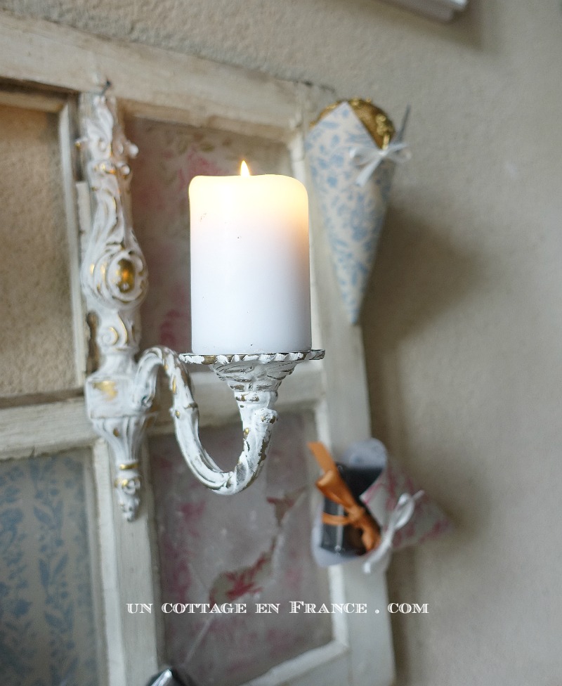 décoration shabby chic noel