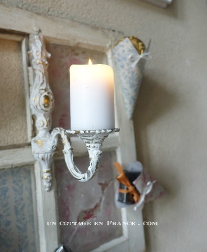 décoration shabby chic noel