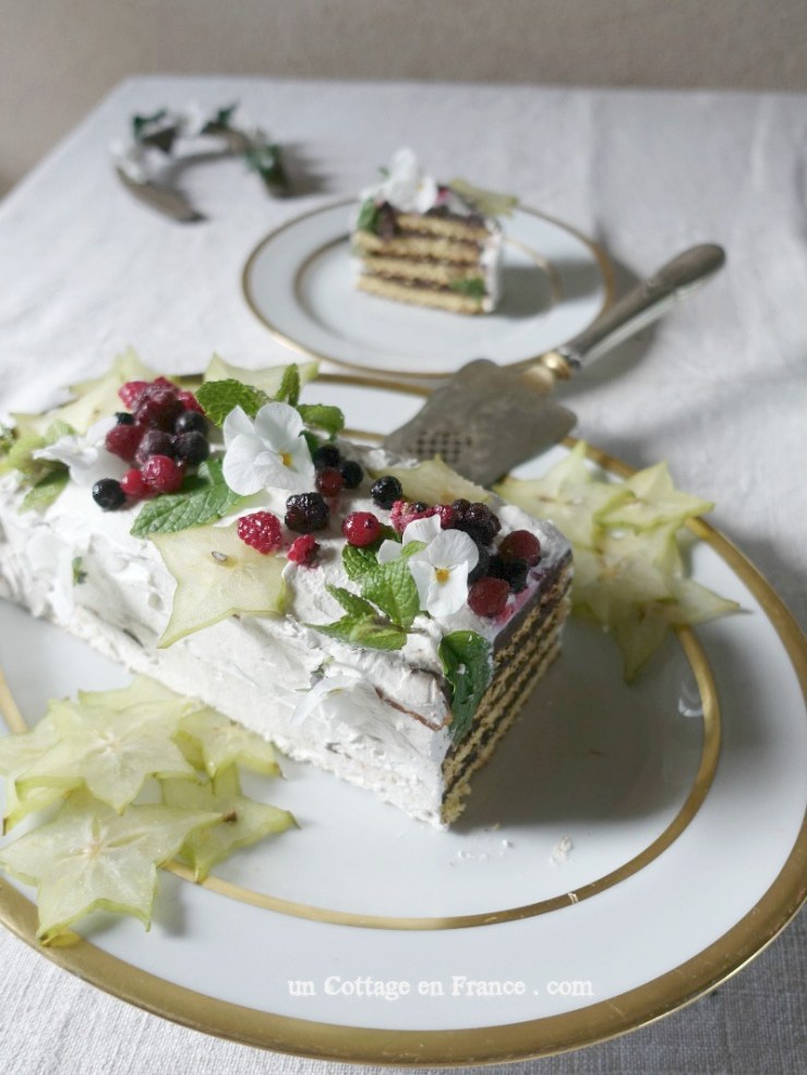 Une bûche de Noël sans gluten | A Xmas Gluten-free Log&nbsp;Cake