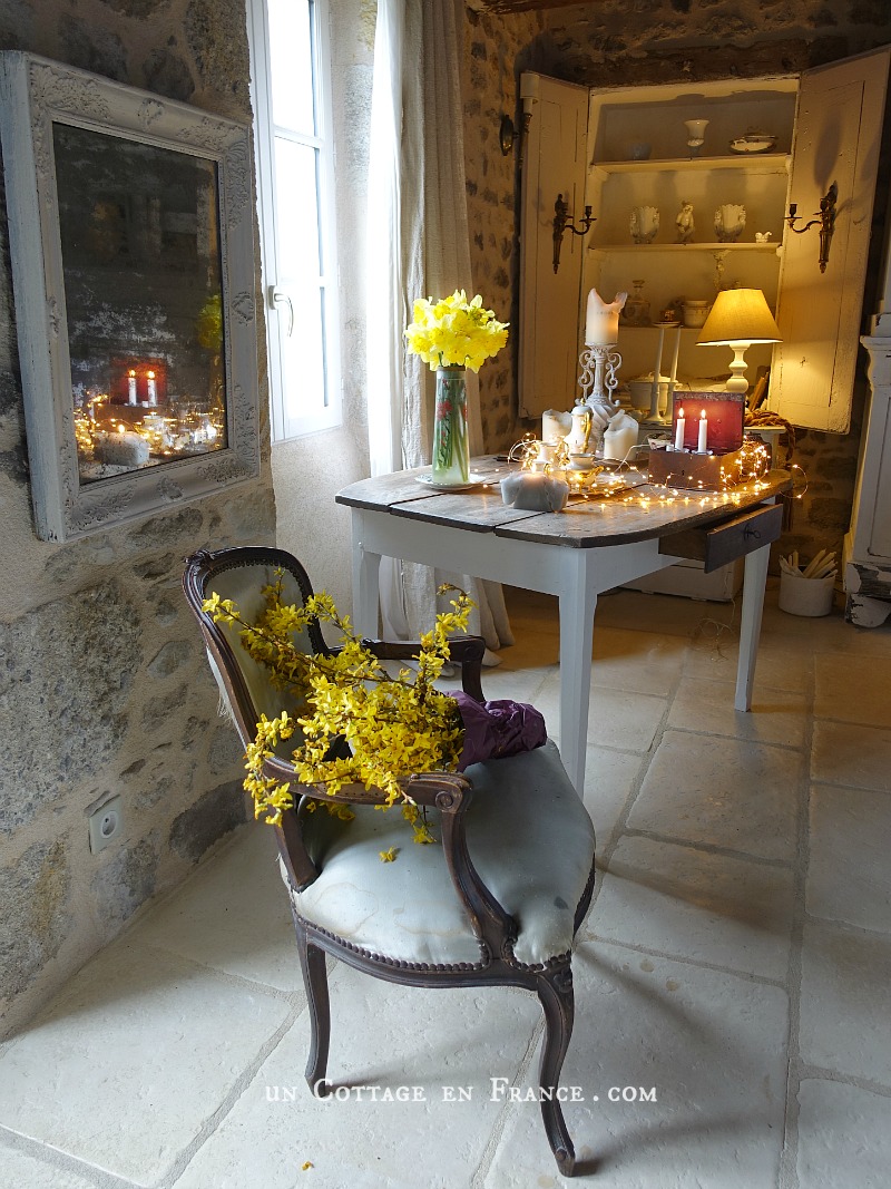 décoration vintage romantique