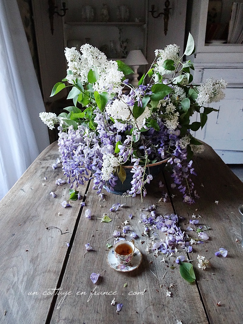 french country house interior