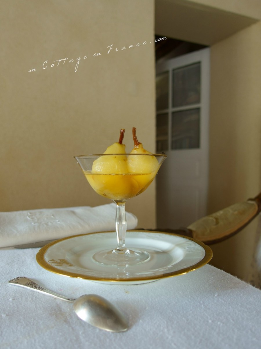 Poires au vin | Pears in White&nbsp;Wine
