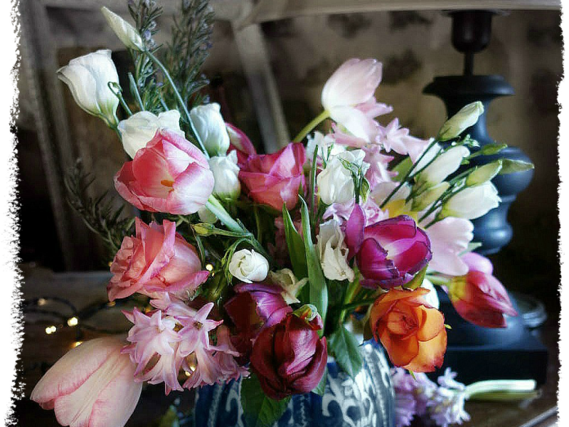 Couleurs vives d&rsquo;un bouquet de janvier | Bold Tints of a January&nbsp;Bouquet