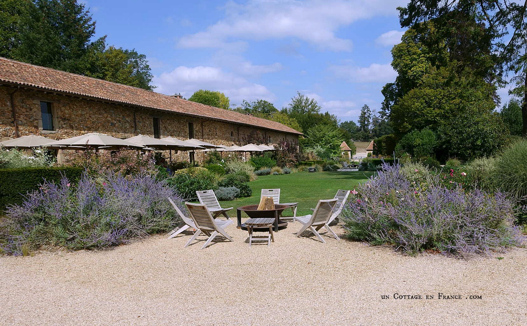 jardin romantique du domaine des Etangs