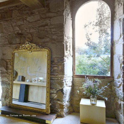 jardin romantique du domaine des Etangs country chic campagne chic