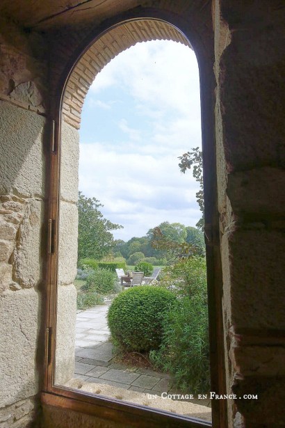 jardin romantique du domaine des Etangs country chic campagne chic