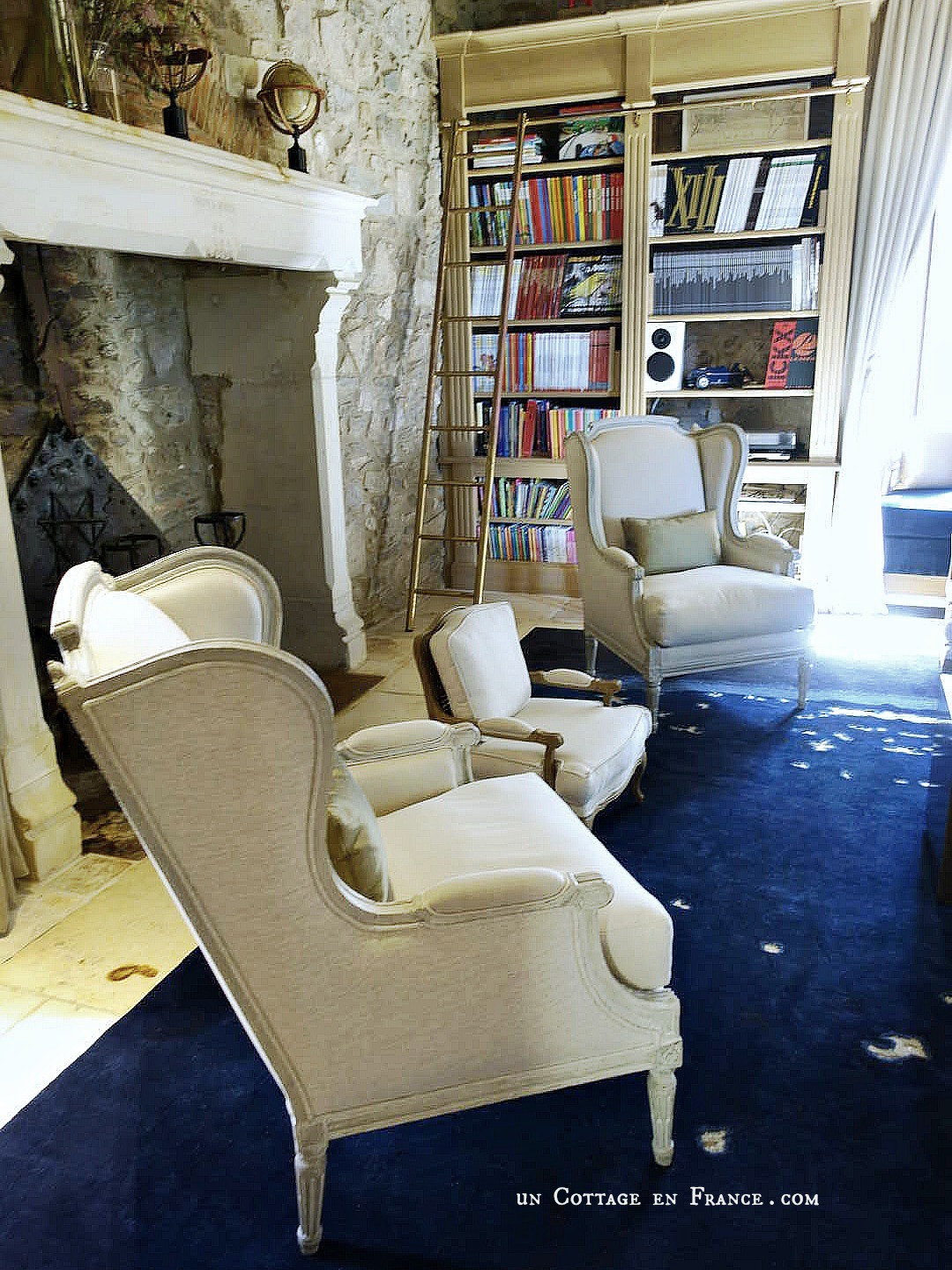 jardin romantique du domaine des Etangs country chic campagne chic