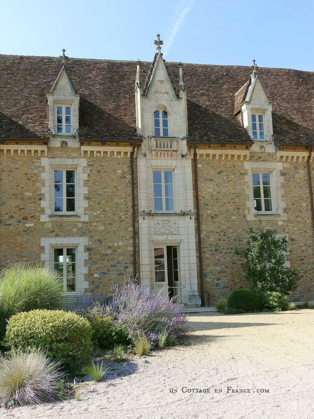 jardin romantique du domaine des Etangs country chic campagne chic