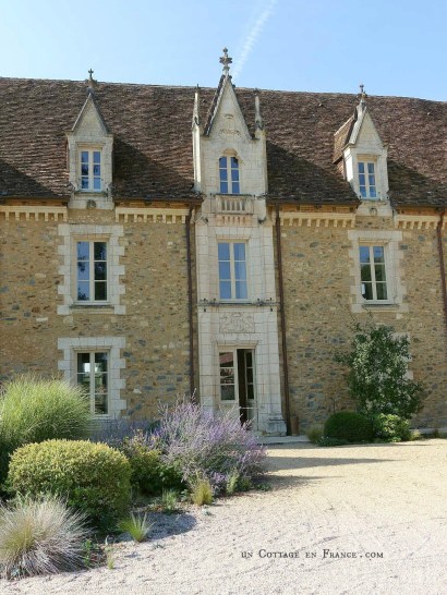 jardin romantique du domaine des Etangs country chic campagne chic