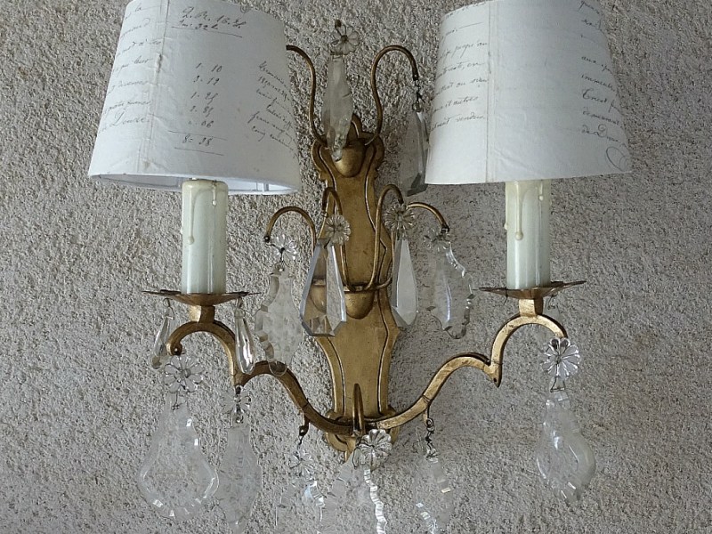 Des minis abat-jour campagne chic | Mini French Country Lampshades |&nbsp;diy