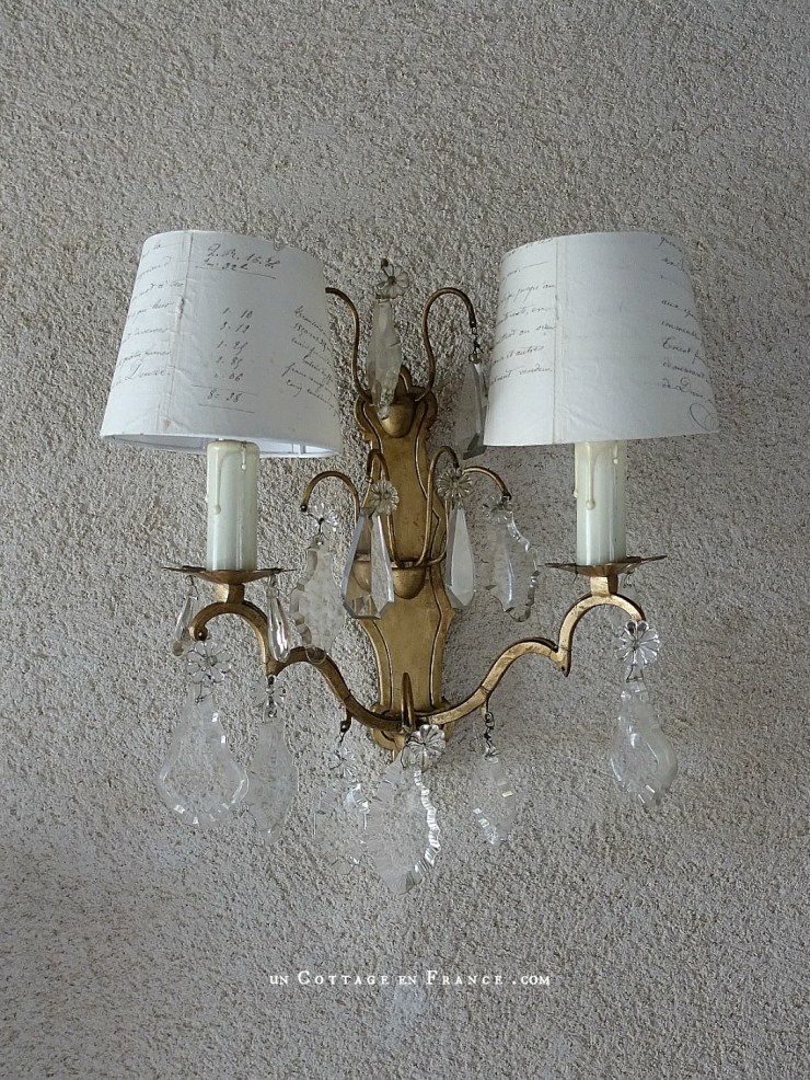 Des minis abat-jour campagne chic | Mini French Country Lampshades |&nbsp;diy