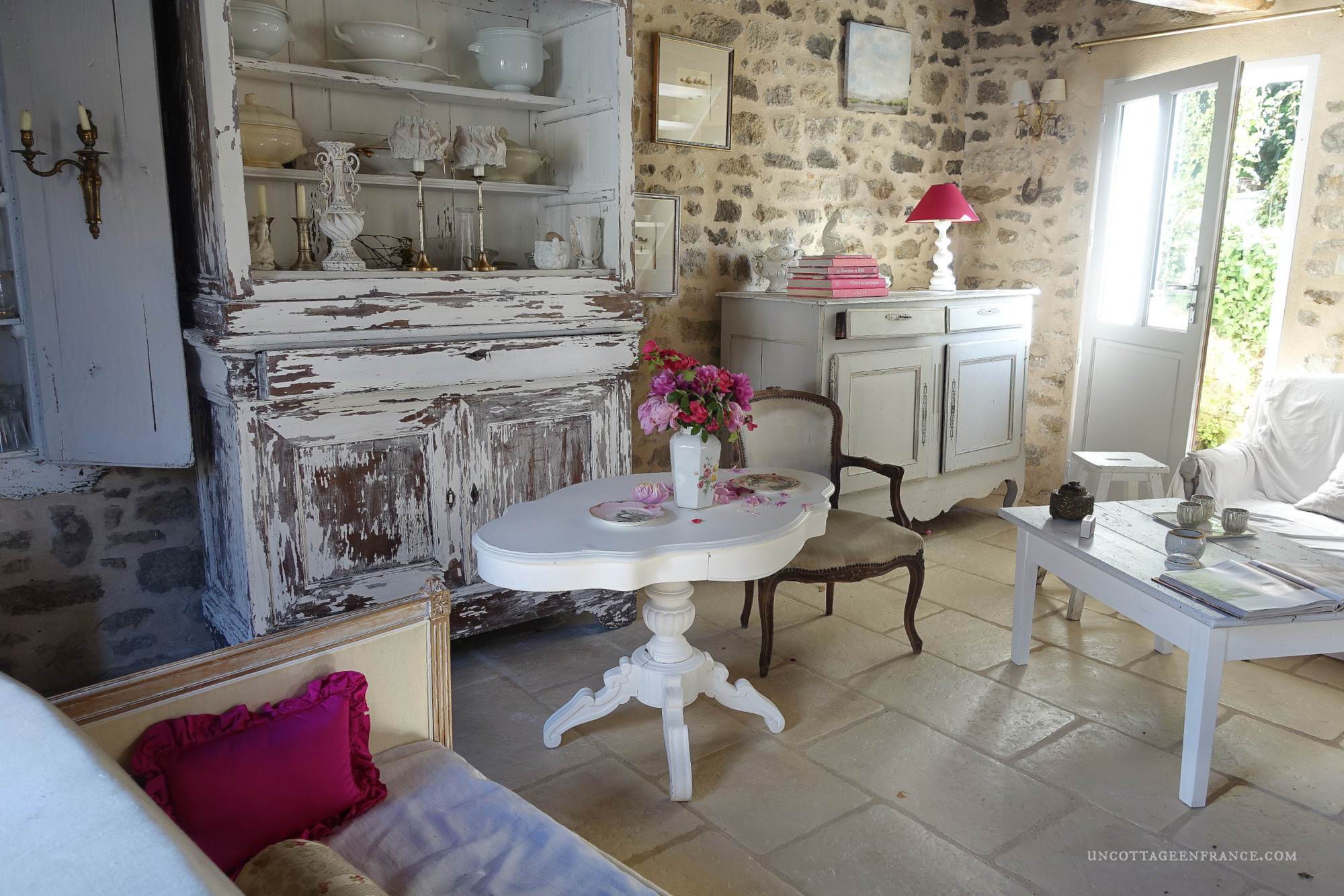 cottage style shabby chic rose campagne chic france