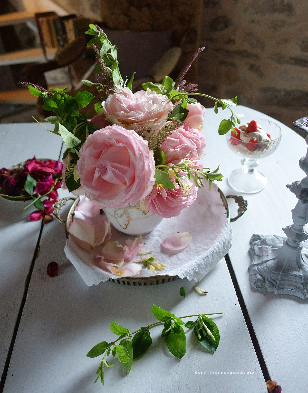 redefinition of French country cottage decor through a sofa's spring color palette, appealing to those seeking French-inspired home decor ideas.